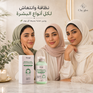 الجل الصيني للجسم لتقشير لطيف و إزالة الجلد الميت